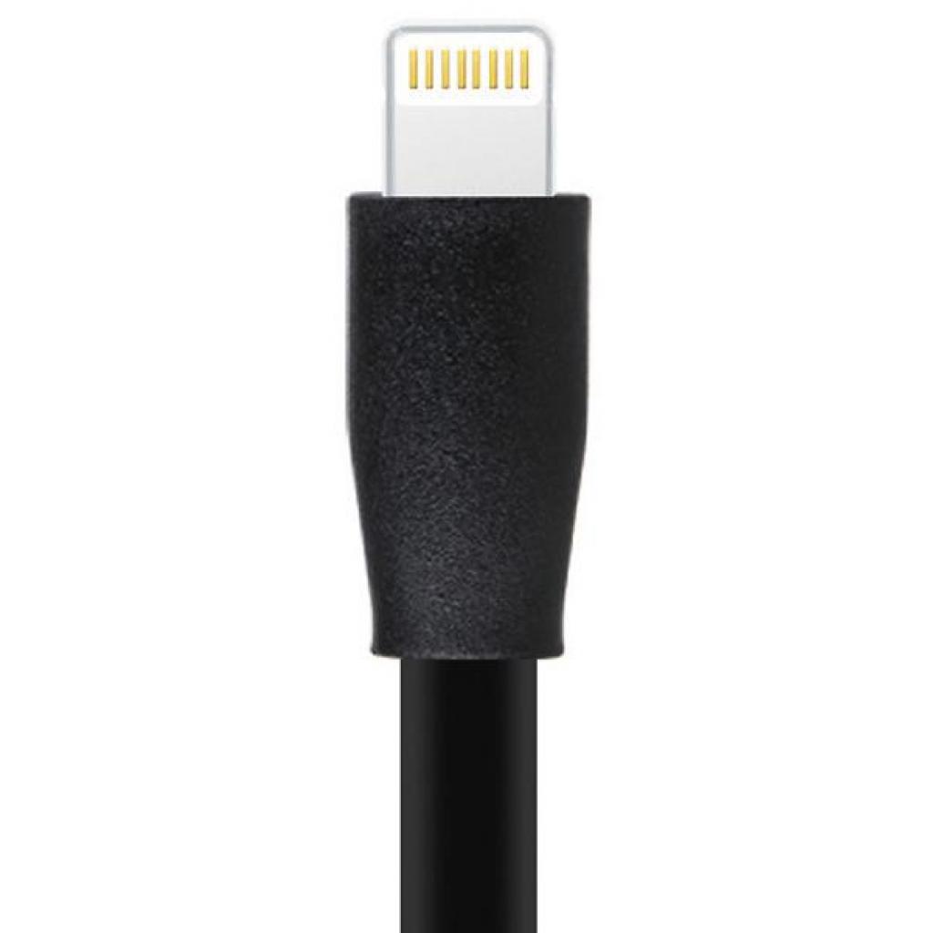 Дата кабель USB 2.0 AM to Lightning 1.5m DCF 15i Black Nomi (316199) - 1