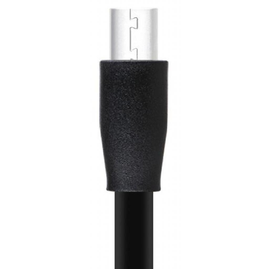 Дата кабель USB 2.0 AM to Micro 5P 1.5m DCF Black Nomi (316196) - 1