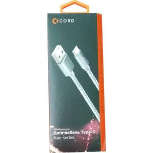Дата кабель USB Type-C 2A Ace Champagne 1m Cord (CDA-T1-2CH)
