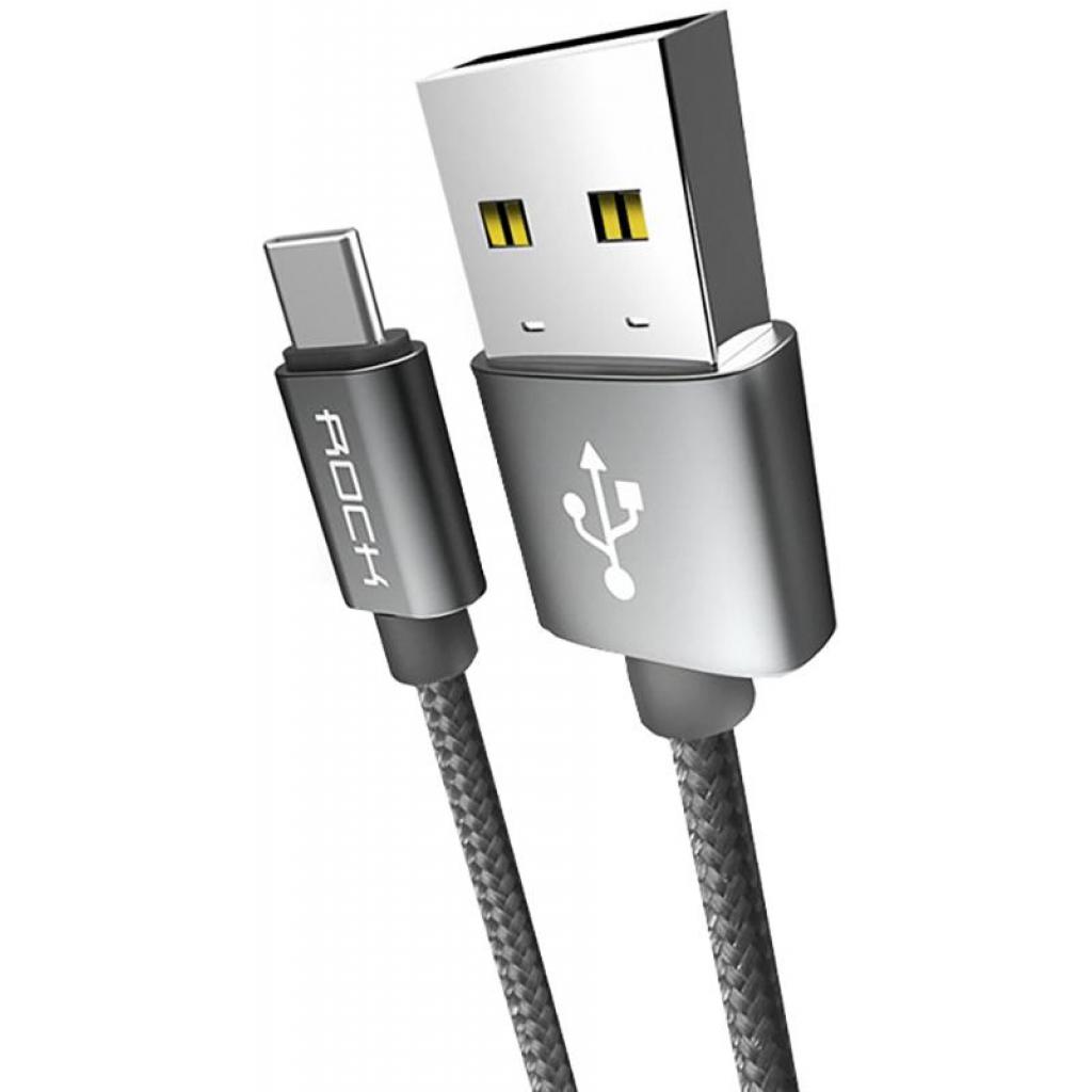 Дата кабель USB 2.0 AM to Type-C 1.0m Tarnish Rock (F_69328) Дата кабель USB 2.0 AM to Type-C 1.0m Tarnish Rock (F_69328)