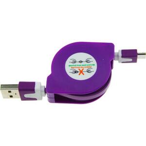 Дата кабель USB 2.0 AM to Micro 5P 1.0m TKX-66 Flat Purple Toto (F_57476) Дата кабель USB 2.0 AM to Micro 5P 1.0m TKX-66 Flat Purple Toto (F_57476)