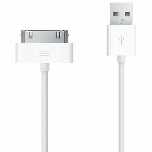Дата кабель USB 2.0 AM to Apple 30pin 1.0m TKX-64 White Toto (F_55083) Дата кабель USB 2.0 AM to Apple 30pin 1.0m TKX-64 White Toto (F_55083)
