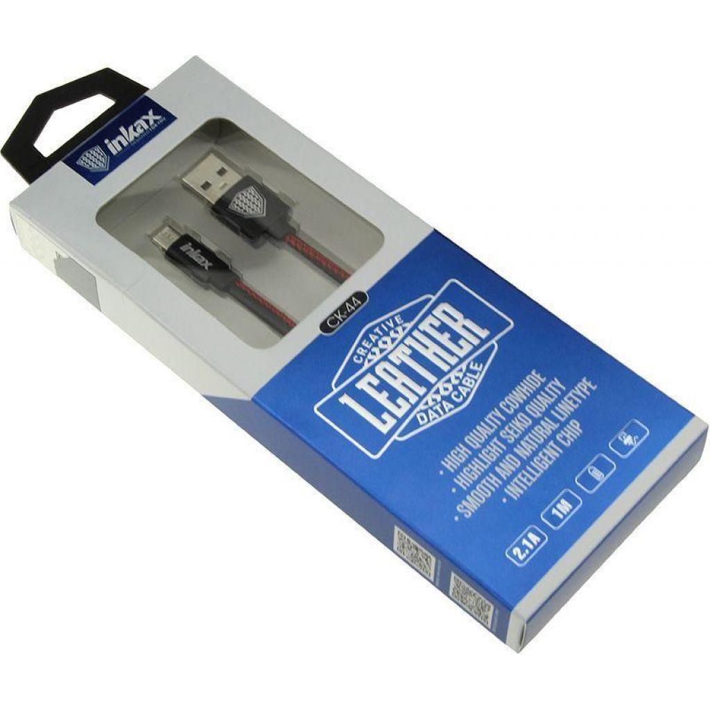 Дата кабель USB 2.0 AM to Micro 5P 1.0m CK-50 Black Inkax (F_72195) - 1