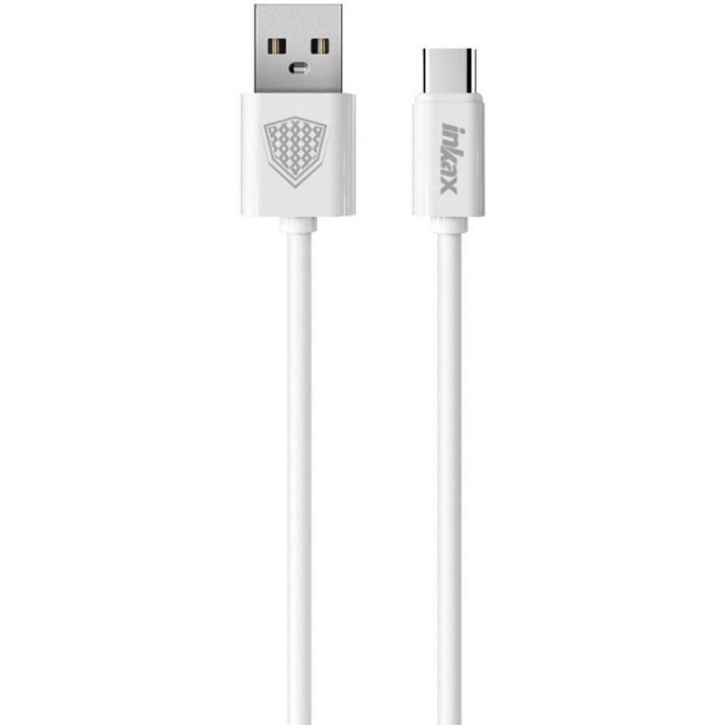 Дата кабель USB 2.0 AM to Type-C 1.0m CK-51 White Inkax (F_72198)