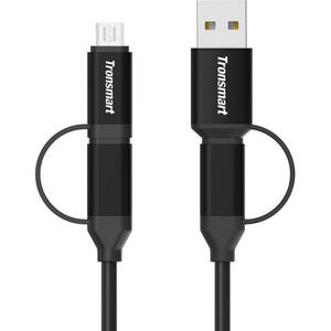 Дата кабель Tronsmart C4N1 4-in-1 USB Type-C Cable 1m Black (250290)