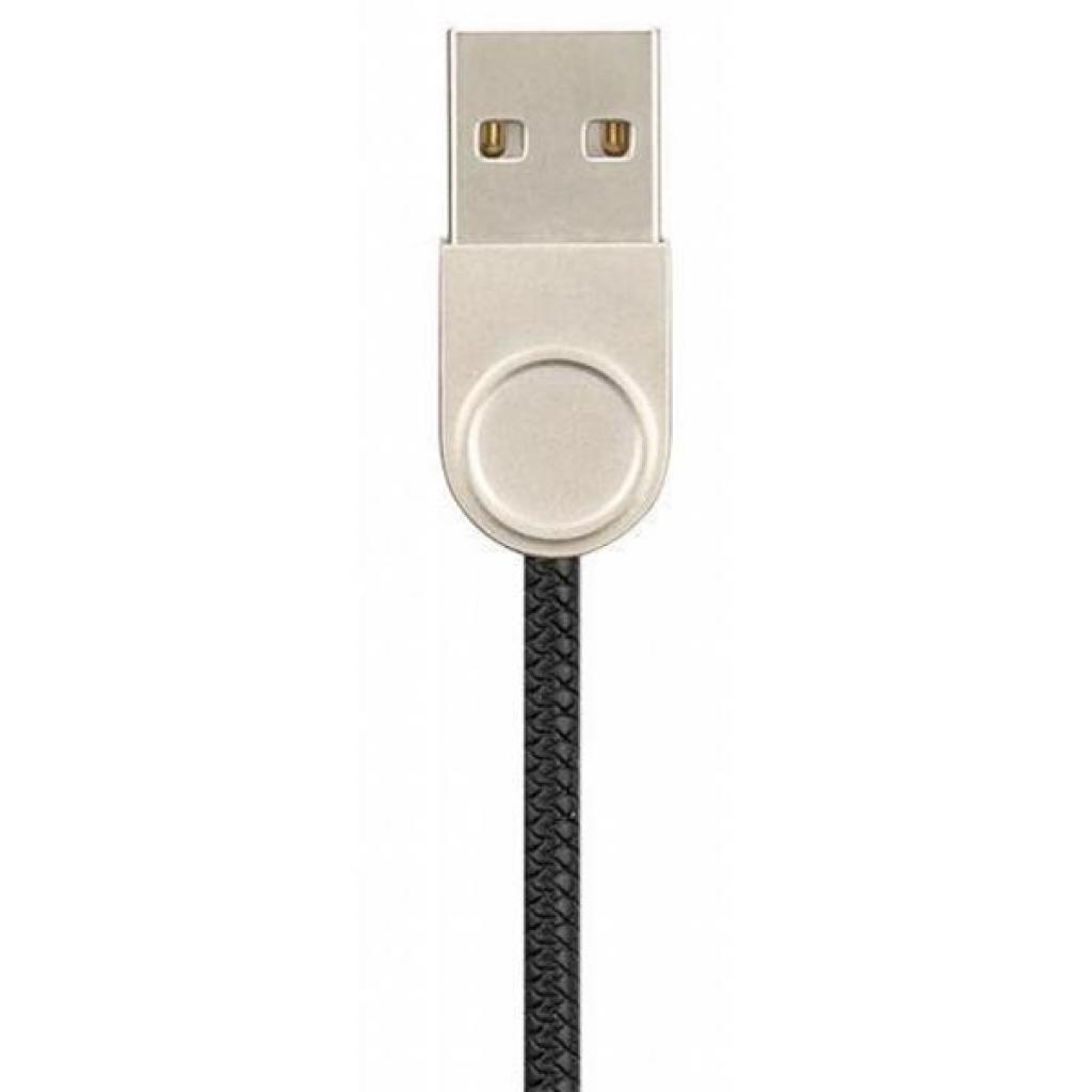 Дата кабель USB 2.0 AM to Type-C Pro Nylon Lay Black Gelius (63259) - 2