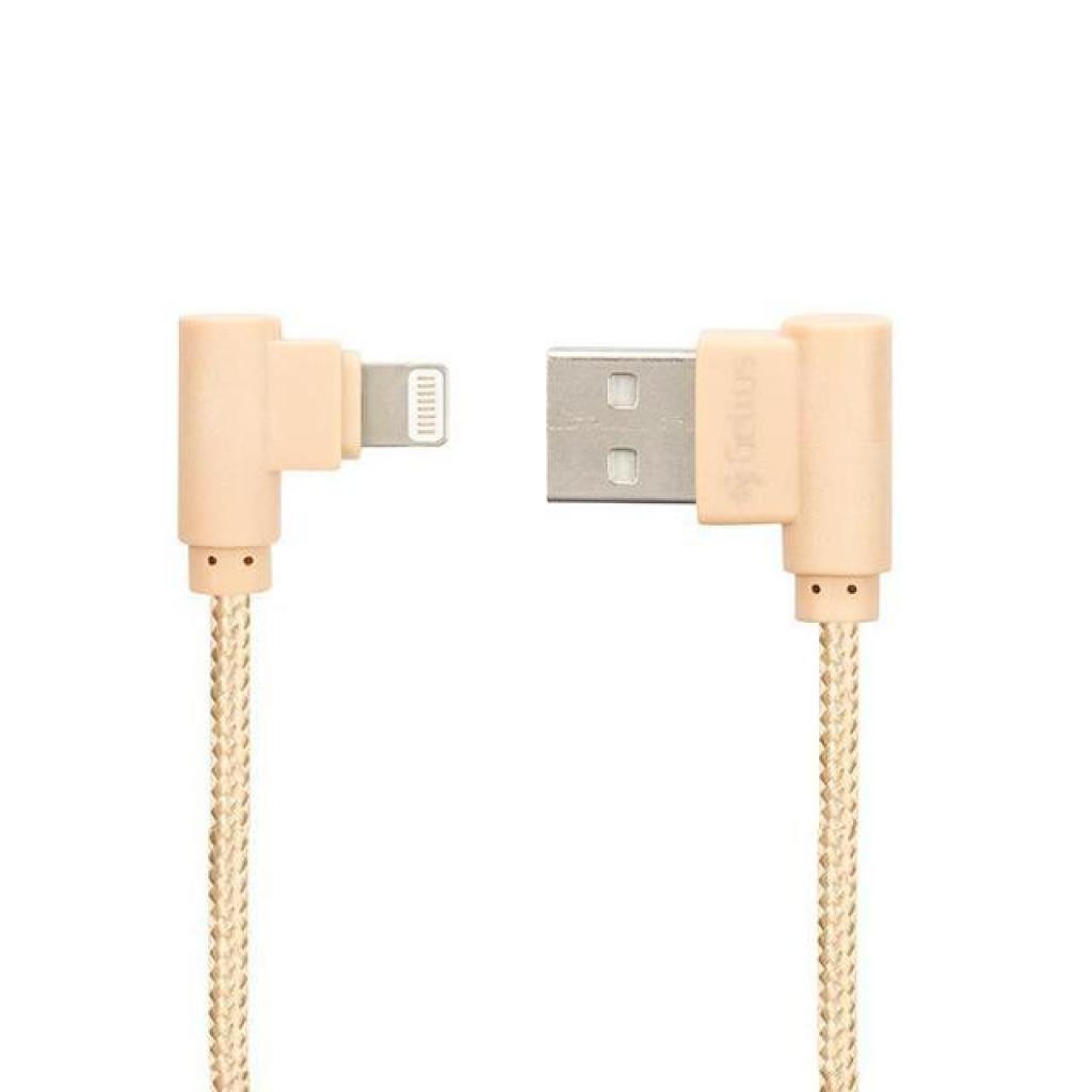 Дата кабель USB 2.0 AM to Lightning Pro Emperor 1A Gold Gelius (63249)