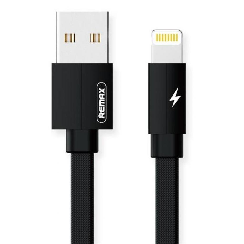 Дата кабель USB 2.0 AM to Lightning 2.0m Kerolla black Remax (RC-094I2M-BLACK)