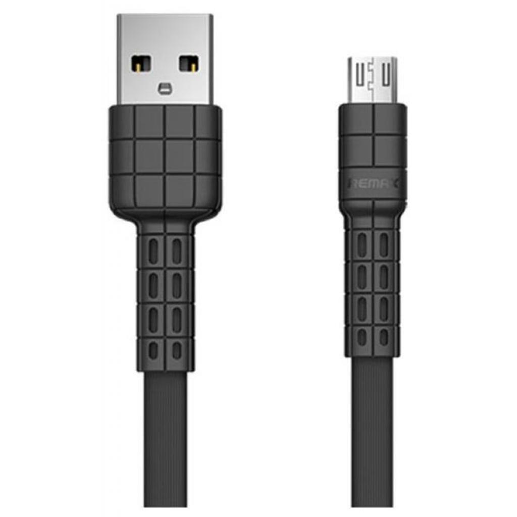 Дата кабель USB 2.0 AM to Micro 5P 1.0m Armor Series black Remax (RC-116M-BLACK)