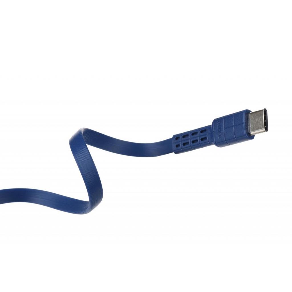 Дата кабель USB 2.0 AM to Type-C 1.0m Armor Series blue Remax (RC-116A-BLUE) - 2