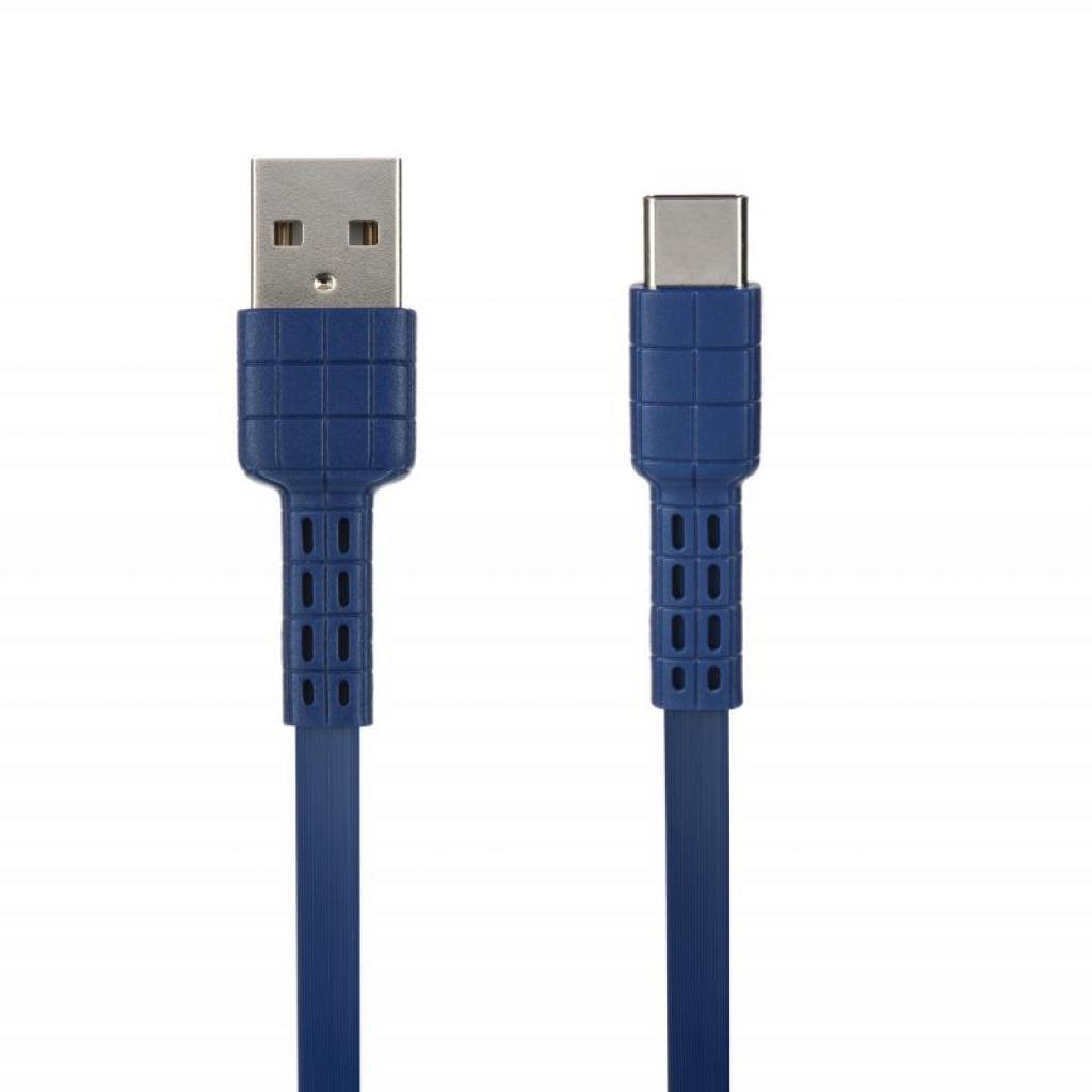Дата кабель USB 2.0 AM to Type-C 1.0m Armor Series blue Remax (RC-116A-BLUE)