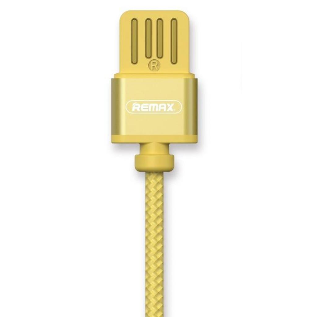 Дата кабель USB 2.0 AM to Type-C 1.0m Gravity series Magnetic gold Remax (RC-095A-GOLD) - 2