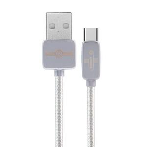 Дата кабель USB 2.0 AM to Type-C 1.0m Regor silver Remax (RC-098A-SILVER)