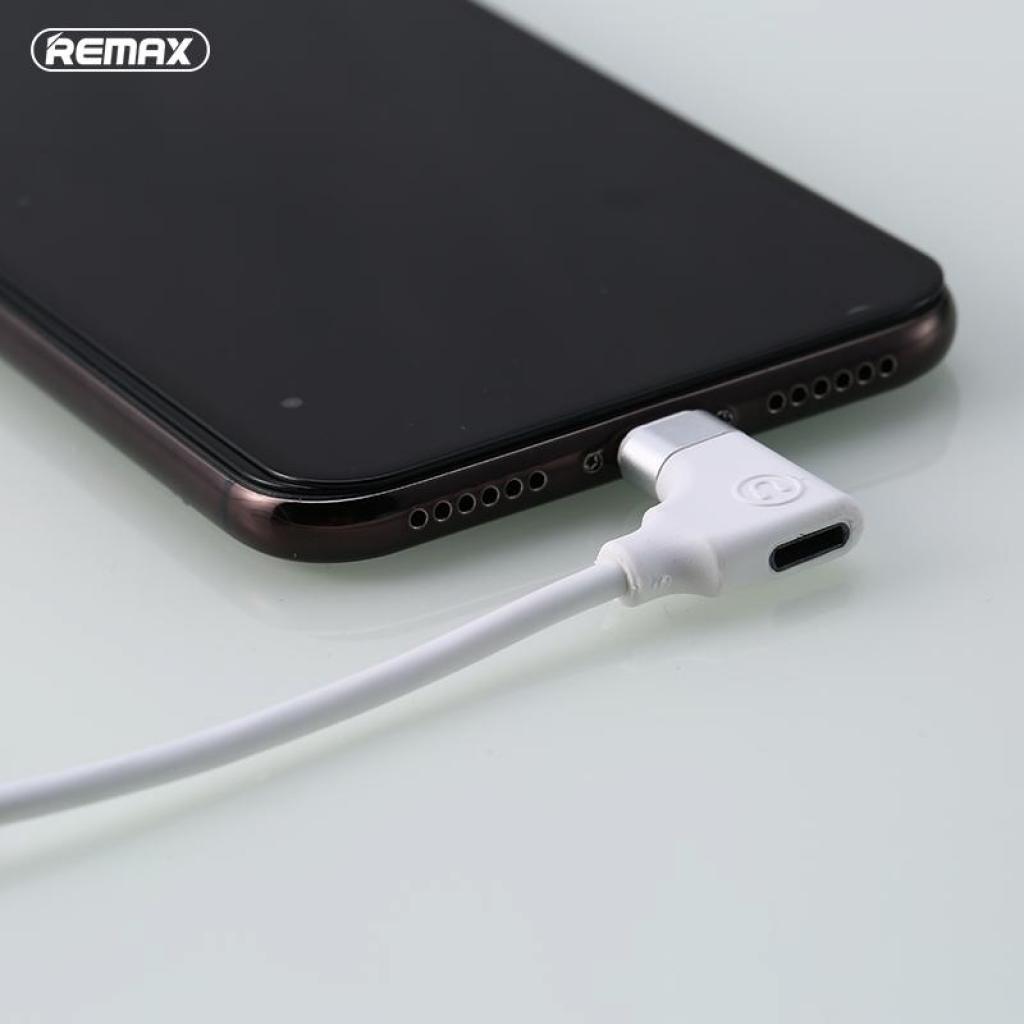 Дата кабель USB 2.0 AM to Lightning + Audio Adaptor 0.15m white Remax (RL-LA01-WHITE) - 2