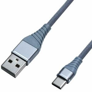 Дата кабель USB 2.0 AM to Type-C 1.2m grey Grand-X (NC02GR)