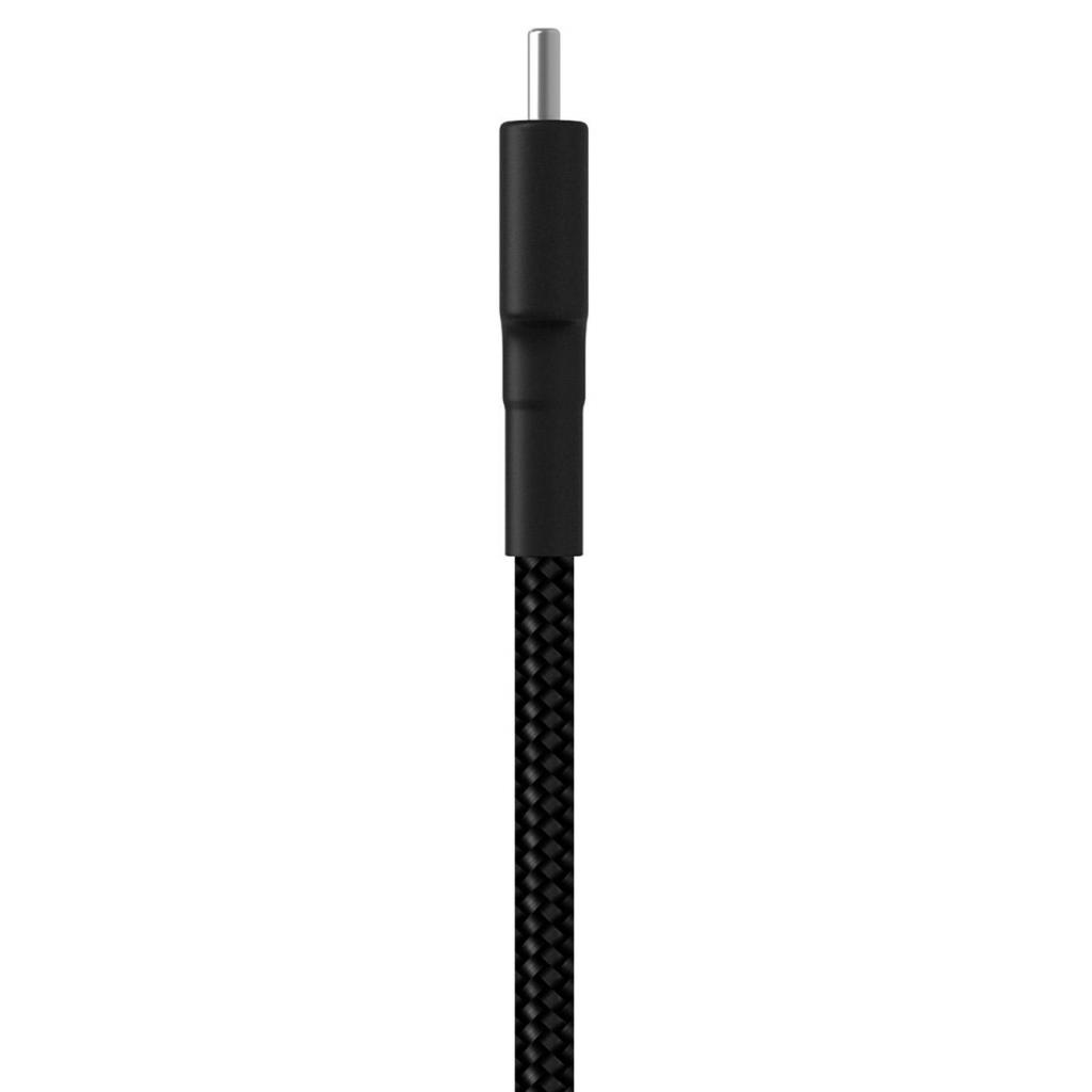 Дата кабель USB 3.0 AM to Type-C 1.0m Braide Black Xiaomi (387945) - 1