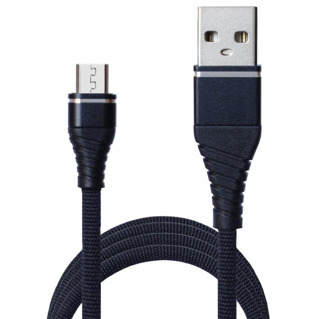 Дата кабель USB 2.0 AM to Micro 5P 1.2m 2A Black Grand-X (NM012BK) Дата кабель USB 2.0 AM to Micro 5P 1.2m 2A Black Grand-X (NM012BK)