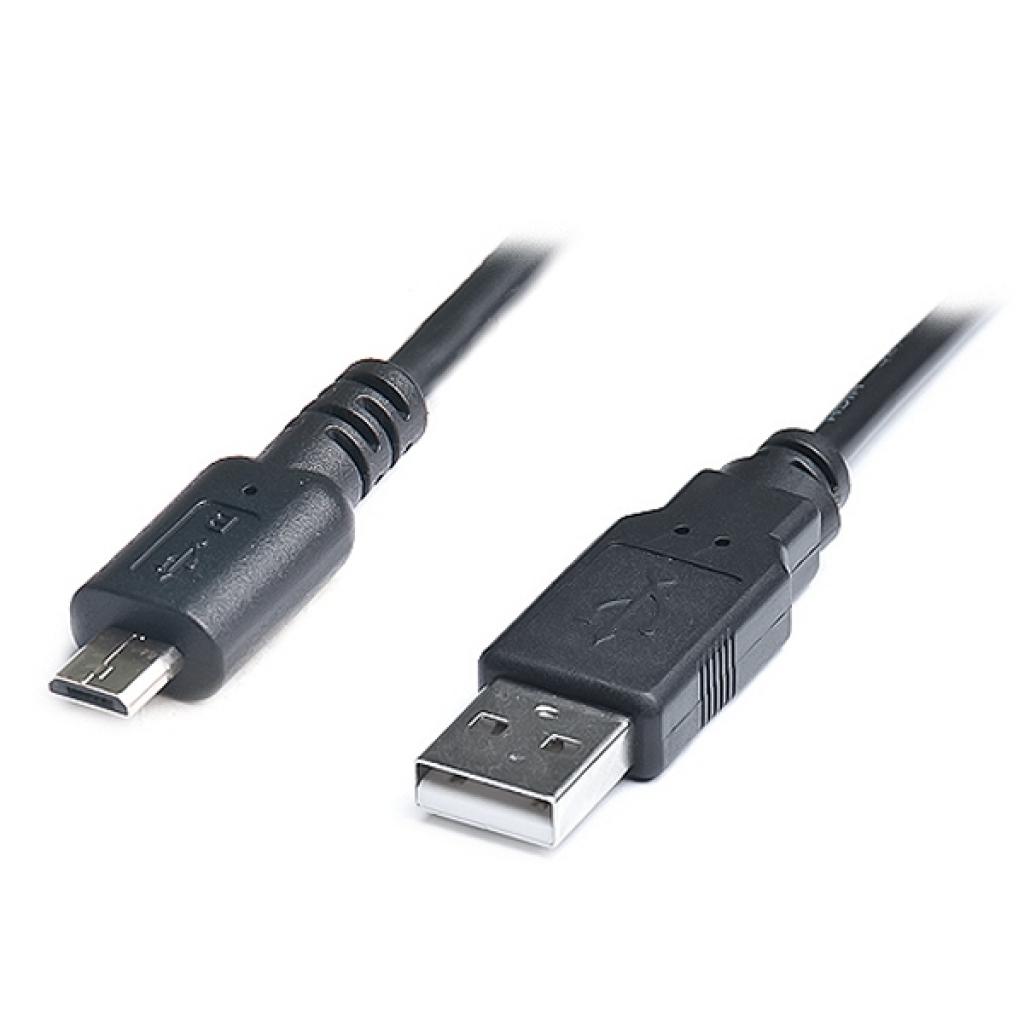 Дата кабель USB 2.0 AM to Micro 5P 2.0m Pro black REAL-EL (EL123500025) - 1 Дата кабель USB 2.0 AM to Micro 5P 2.0m Pro black REAL-EL (EL123500025) - 1