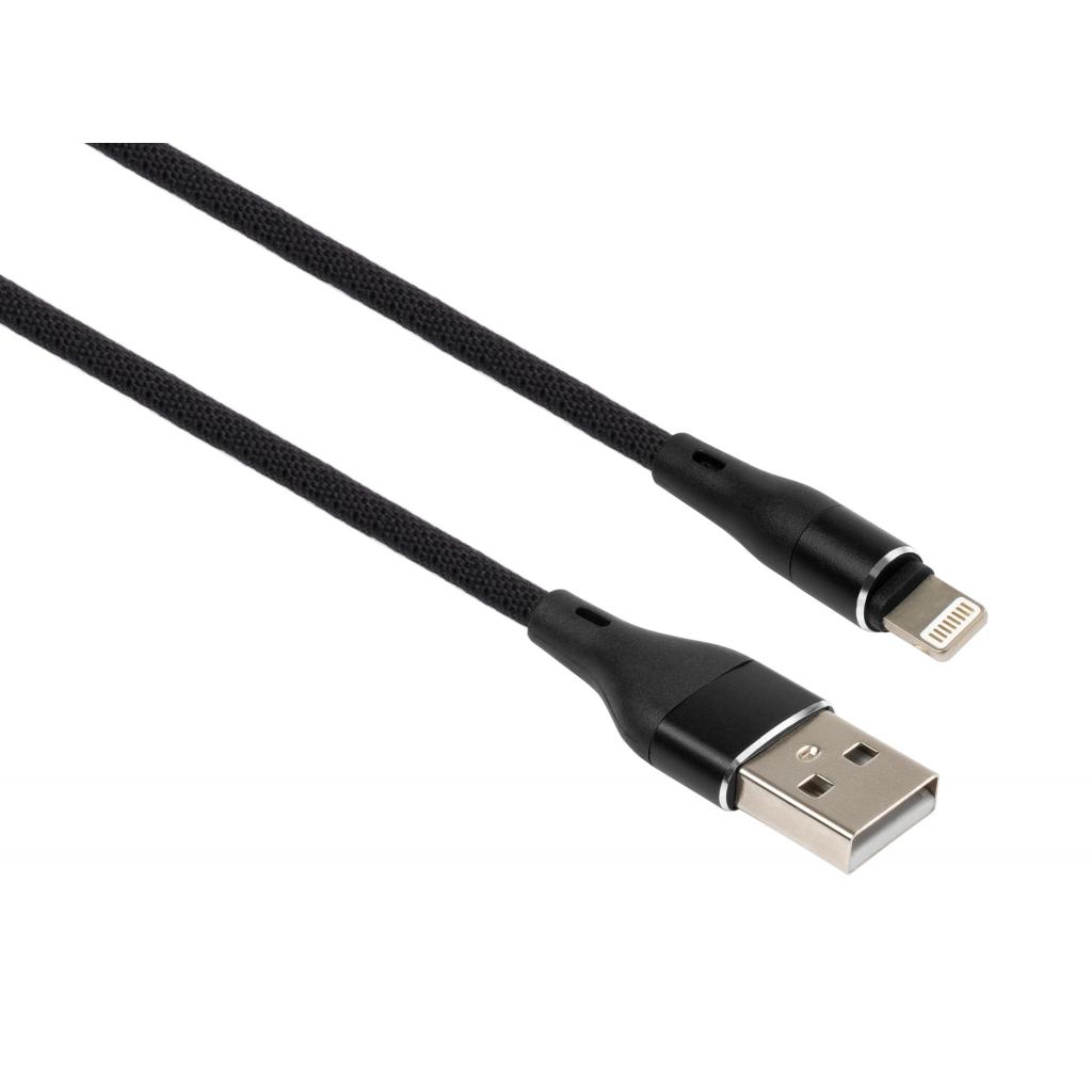 Дата кабель USB 2.0 AM to Lightning 1.0m cylindric nylon back Vinga (VCPDCLCANB1BK) Дата кабель USB 2.0 AM to Lightning 1.0m cylindric nylon back Vinga (VCPDCLCANB1BK)