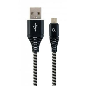 Дата кабель USB 2.0 Micro 5P to AM Cablexpert (CC-USB2B-AMmBM-1M-BW)