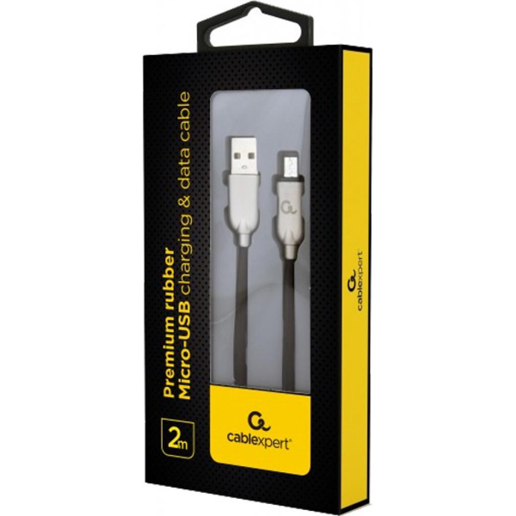 Дата кабель USB 2.0 Micro 5P to AM Cablexpert (CC-USB2R-AMmBM-2M) - 1 Дата кабель USB 2.0 Micro 5P to AM Cablexpert (CC-USB2R-AMmBM-2M) - 1