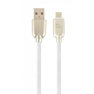 Дата кабель USB 2.0 Micro 5P to AM Cablexpert (CC-USB2R-AMmBM-1M-W)