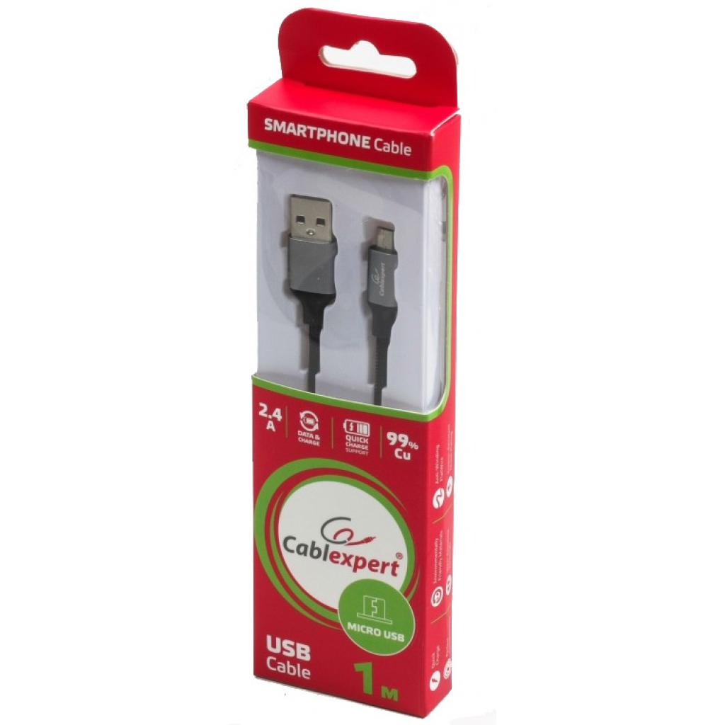 Дата кабель USB 2.0 Micro 5P to AM Cablexpert (CCPB-M-USB-09BK) - 2 Дата кабель USB 2.0 Micro 5P to AM Cablexpert (CCPB-M-USB-09BK) - 2