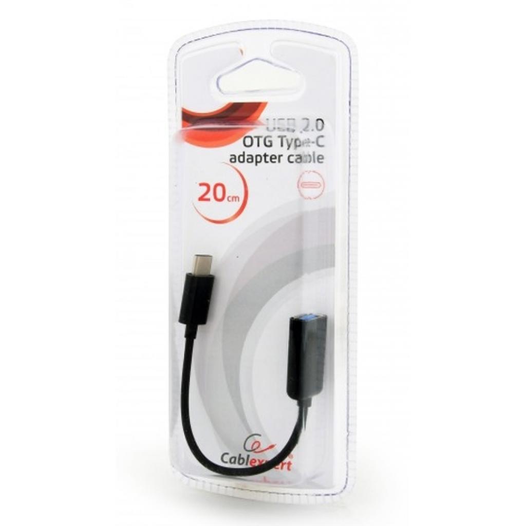 Дата кабель OTG USB 2.0 AF to Type-C 0.2m Cablexpert (AB-OTG-CMAF2-01) - 2 Дата кабель OTG USB 2.0 AF to Type-C 0.2m Cablexpert (AB-OTG-CMAF2-01) - 2