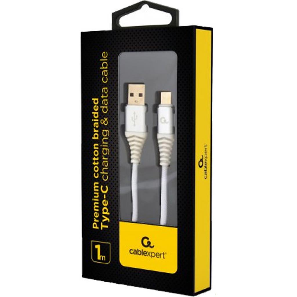 Дата кабель USB 2.0 AM to Type-C 1.0m Cablexpert (CC-USB2B-AMCM-1M-BW2) - 1 Дата кабель USB 2.0 AM to Type-C 1.0m Cablexpert (CC-USB2B-AMCM-1M-BW2) - 1