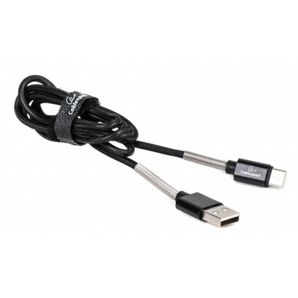 Дата кабель USB 2.0 AM to Type-C 1.0m Cablexpert (CCPB-C-USB-06BK) - 1 Дата кабель USB 2.0 AM to Type-C 1.0m Cablexpert (CCPB-C-USB-06BK) - 1