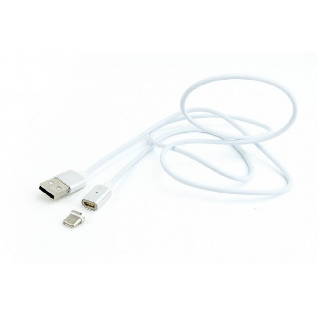 Дата кабель USB 2.0 AM to Type-C 1.0m magnet Cablexpert (CC-USB2-AMUCMM-1M) Дата кабель USB 2.0 AM to Type-C 1.0m magnet Cablexpert (CC-USB2-AMUCMM-1M)
