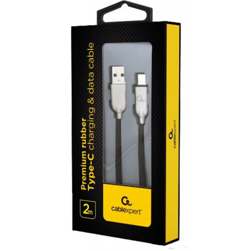 Дата кабель USB 2.0 AM to Type-C 2.0m Cablexpert (CC-USB2R-AMCM-2M) - 1 Дата кабель USB 2.0 AM to Type-C 2.0m Cablexpert (CC-USB2R-AMCM-2M) - 1