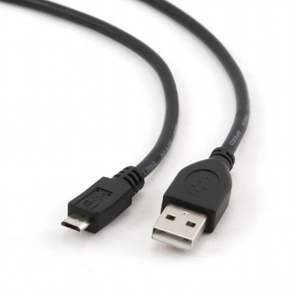 Дата кабель USB 2.0 AM to Micro 5P 0.1m Cablexpert (CCP-mUSB2-AMBM-0.1M) - 1 Дата кабель USB 2.0 AM to Micro 5P 0.1m Cablexpert (CCP-mUSB2-AMBM-0.1M) - 1