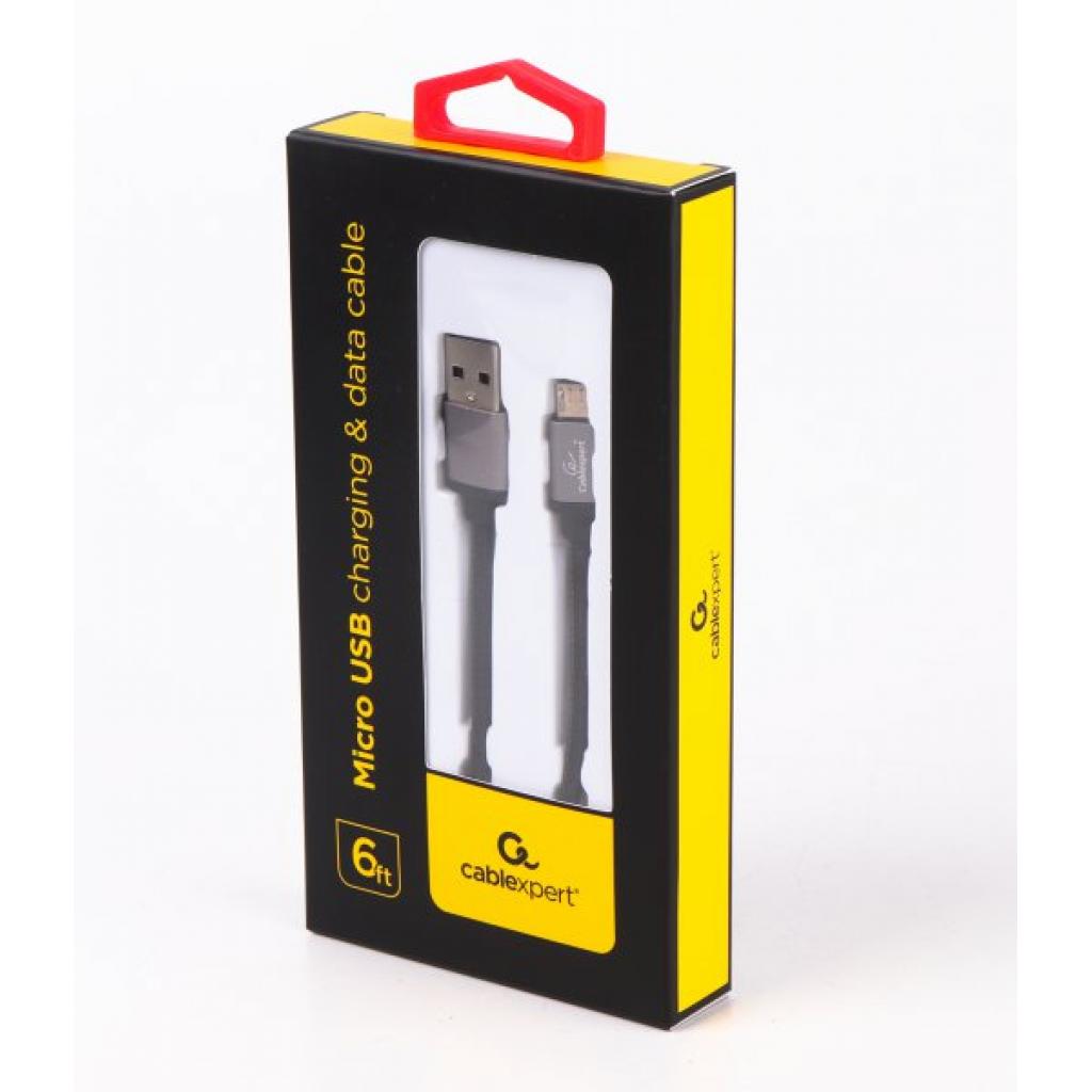 Дата кабель USB 2.0 AM to Micro 5P 1.8m Cablexpert (CCB-mUSB2B-AMBM-6) - 2