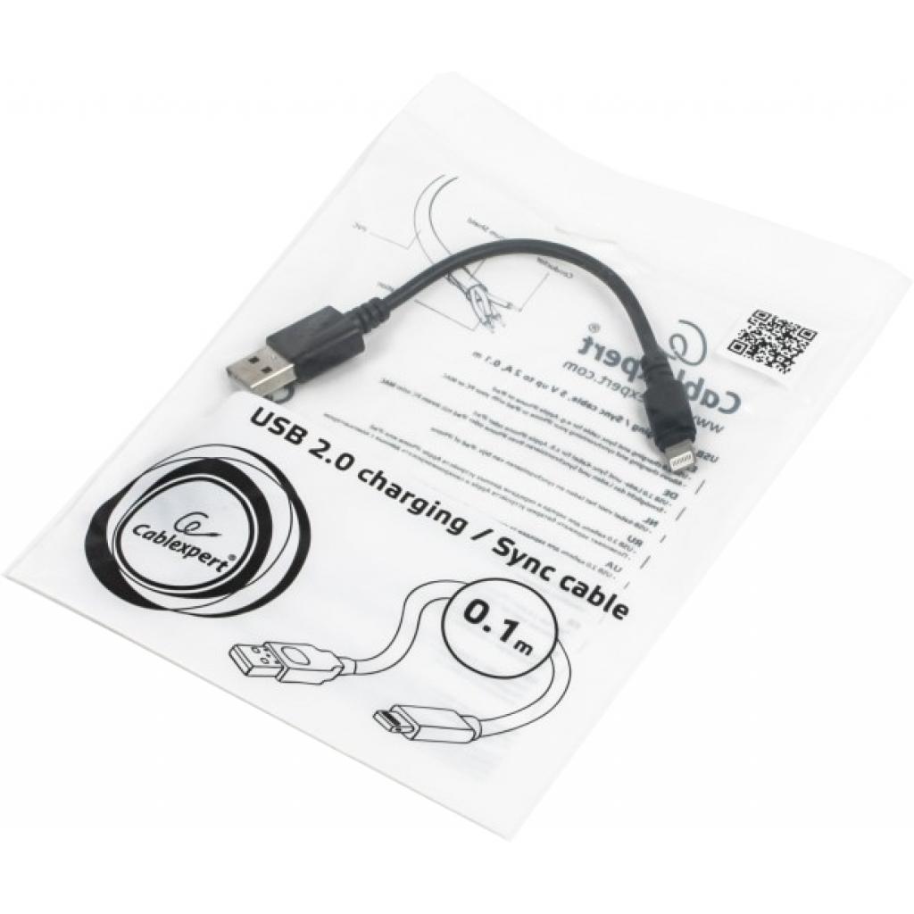 Дата кабель USB 2.0 AM to Lightning 0.1m Cablexpert (CC-USB2-AMLM-0.1M) - 1 Дата кабель USB 2.0 AM to Lightning 0.1m Cablexpert (CC-USB2-AMLM-0.1M) - 1