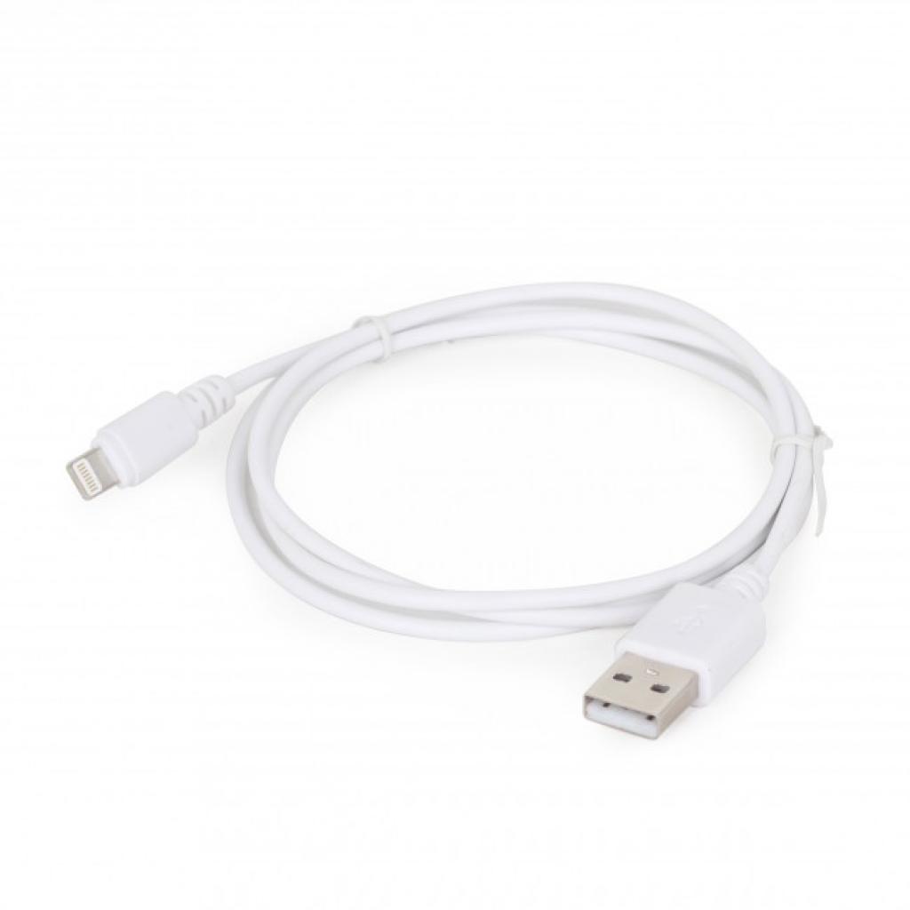 Дата кабель USB 2.0 AM to Lightning 2.0m Cablexpert (CC-USB2-AMLM-2M-W) - 1 Дата кабель USB 2.0 AM to Lightning 2.0m Cablexpert (CC-USB2-AMLM-2M-W) - 1