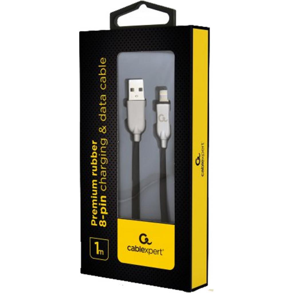 Дата кабель USB 2.0 AM to Lightning 1.0m Cablexpert (CC-USB2R-AMLM-1M) - 1
