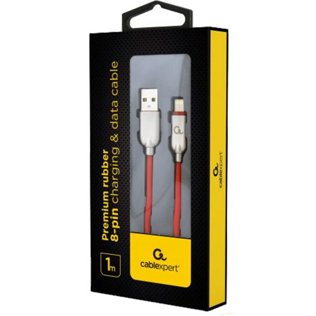 Дата кабель USB 2.0 AM to Lightning 1.0m Cablexpert (CC-USB2R-AMLM-1M-R) - 1 Дата кабель USB 2.0 AM to Lightning 1.0m Cablexpert (CC-USB2R-AMLM-1M-R) - 1