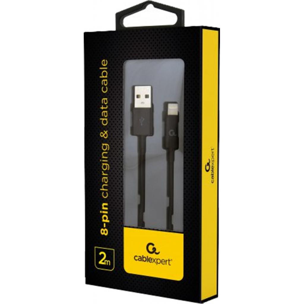 Дата кабель USB 2.0 AM to Lightning 2.0m Cablexpert (CC-USB2P-AMLM-2M) - 1 Дата кабель USB 2.0 AM to Lightning 2.0m Cablexpert (CC-USB2P-AMLM-2M) - 1