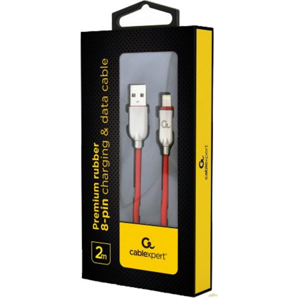 Дата кабель USB 2.0 AM to Lightning 2.0m Cablexpert (CC-USB2R-AMLM-2M-R) - 1 Дата кабель USB 2.0 AM to Lightning 2.0m Cablexpert (CC-USB2R-AMLM-2M-R) - 1