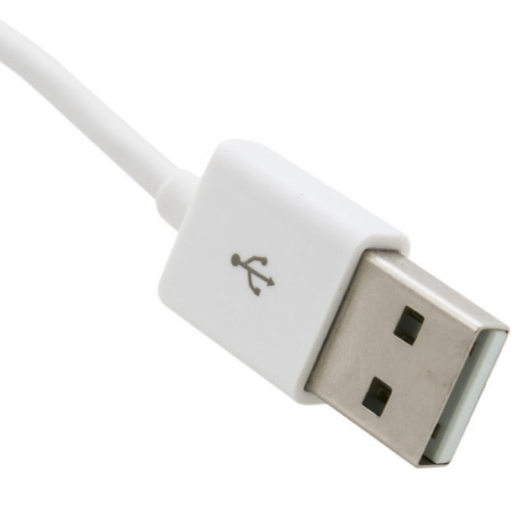 Дата кабель USB Charge&Sync для iPod Shuffle, 0.15m White Extradigital (KBA1651) - 2 Дата кабель USB Charge&Sync для iPod Shuffle, 0.15m White Extradigital (KBA1651) - 2