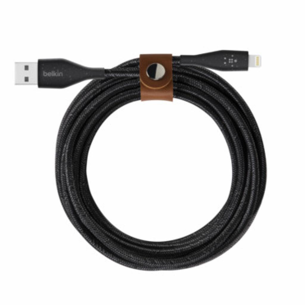 Дата кабель USB 2.0 AM to Lightning 2.0m DuraTek™ Plus black Belkin (F8J236BT10-BLK) - 4 Дата кабель USB 2.0 AM to Lightning 2.0m DuraTek™ Plus black Belkin (F8J236BT10-BLK) - 4