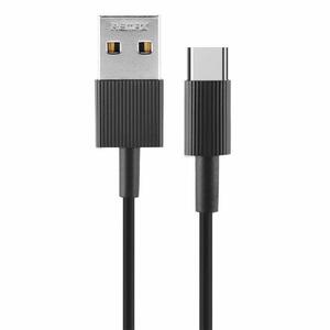 Дата кабель USB 2.0 AM to Tyce-C 0.3m Chaino series Remax (RC-120A-BLACK)