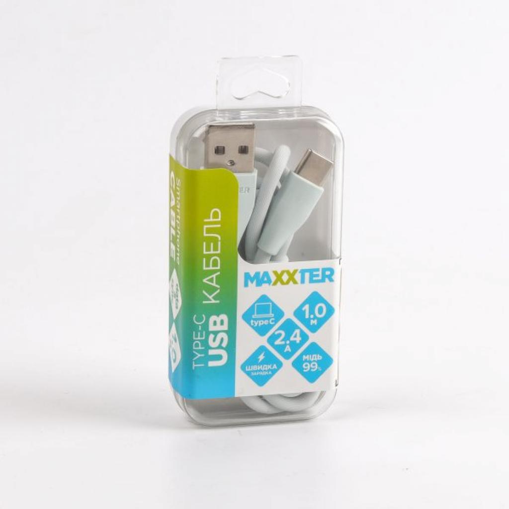 Дата кабель USB 2.0 AM to Type-C 1.0m Maxxter (UB-C-USB-01MG) - 3