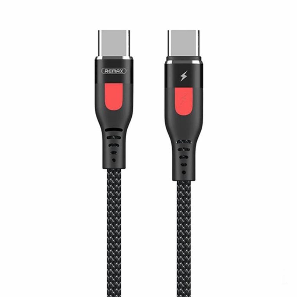 Дата кабель USB Type-C to Type-C 1.0m Super PD Fast black Remax (RC-151A-BLACK)