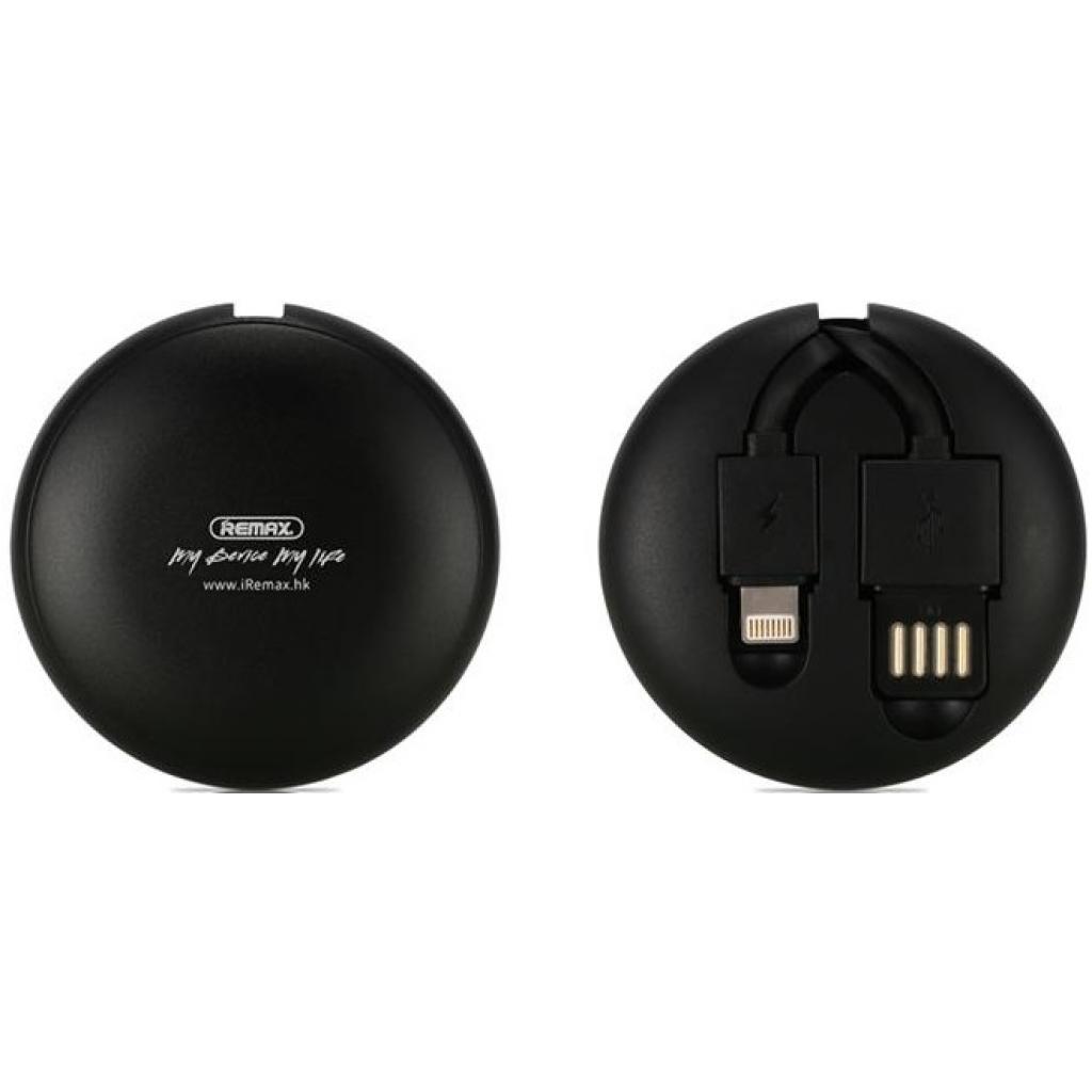Дата кабель USB 2.0 AM to Lightning + Micro 5P 1.0m Retractable black Remax (RC-099T-BLACK)