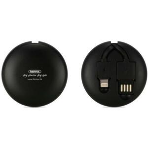 Дата кабель USB 2.0 AM to Lightning + Micro 5P 1.0m Retractable black Remax (RC-099T-BLACK)