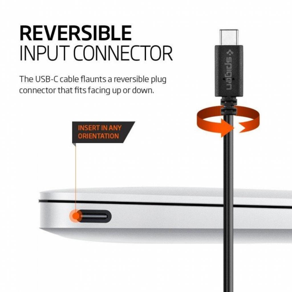Дата кабель USB 2.0 AM to Type-C 1.0m Essential Spigen (000CB20370) - 1