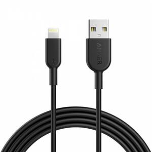 Дата кабель USB 2.0 AM to Lightning 1.8m Powerline II Black Anker (A8433H11)