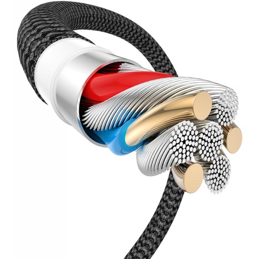 Дата кабель USB 2.0 AM to Lightning 1.0m Jagger T-L814 Grey T-Phox (T-L814 grey) - 4 Дата кабель USB 2.0 AM to Lightning 1.0m Jagger T-L814 Grey T-Phox (T-L814 grey) - 4